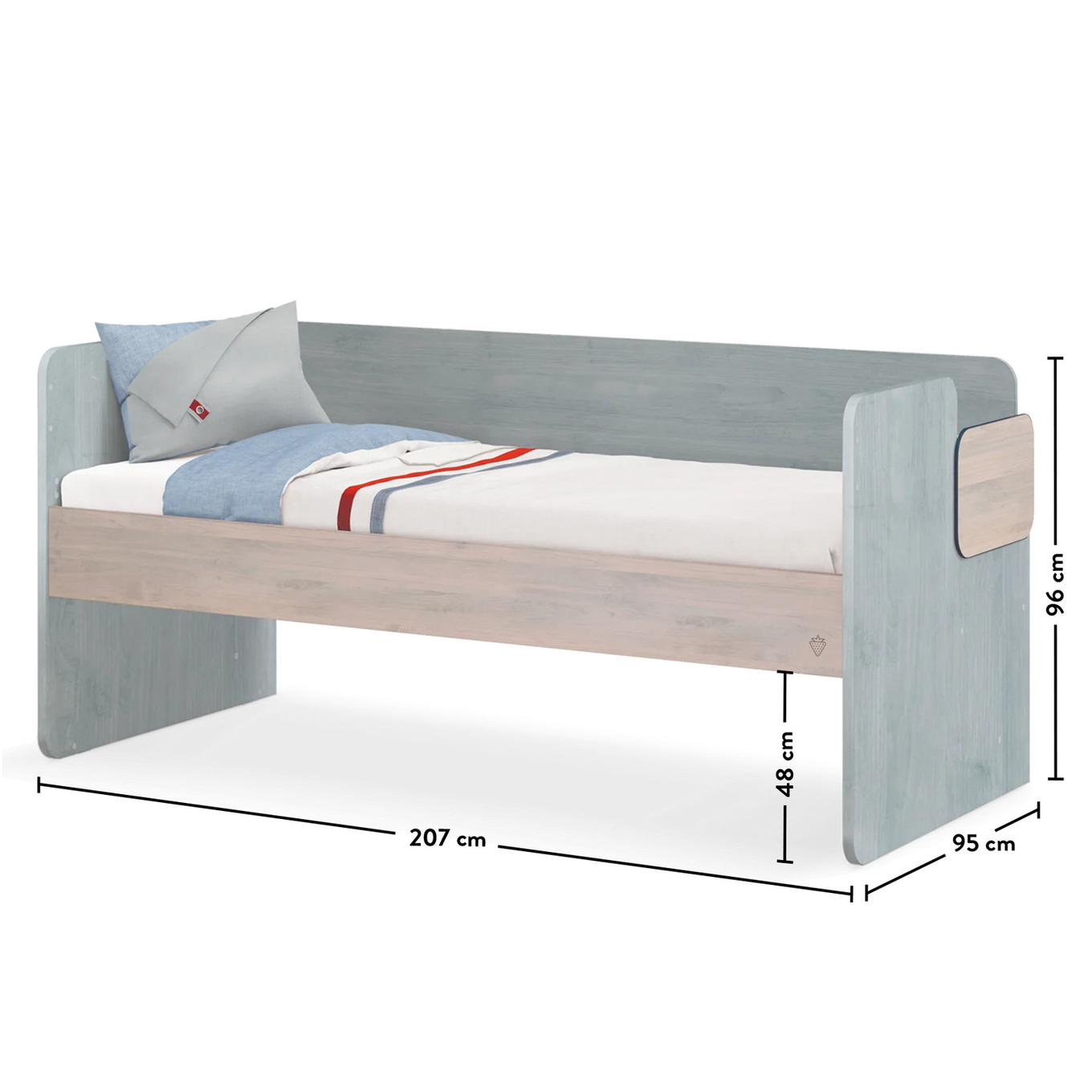 Bett Studio Oberteil Trio 10