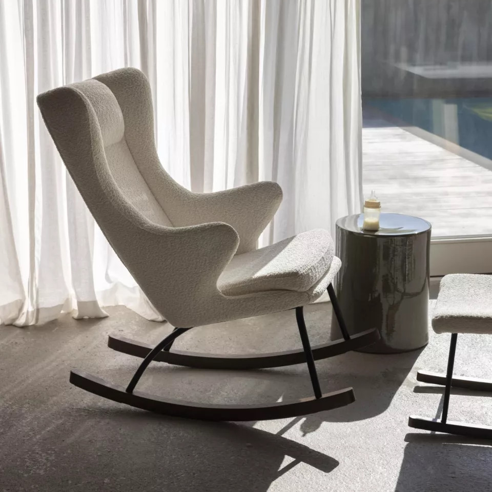 Schaukelstuhl für Mütter De Luxe Cream #2