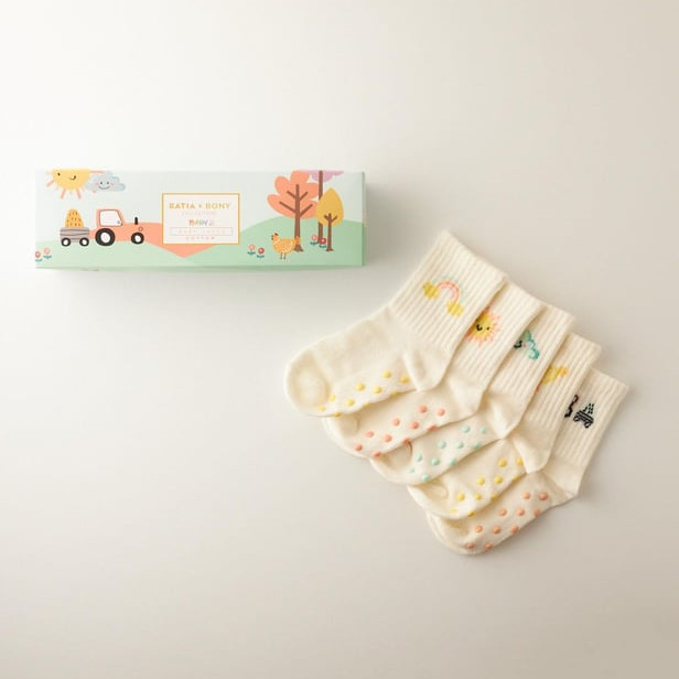 Socken Farm 5er Set 0-12 Monate