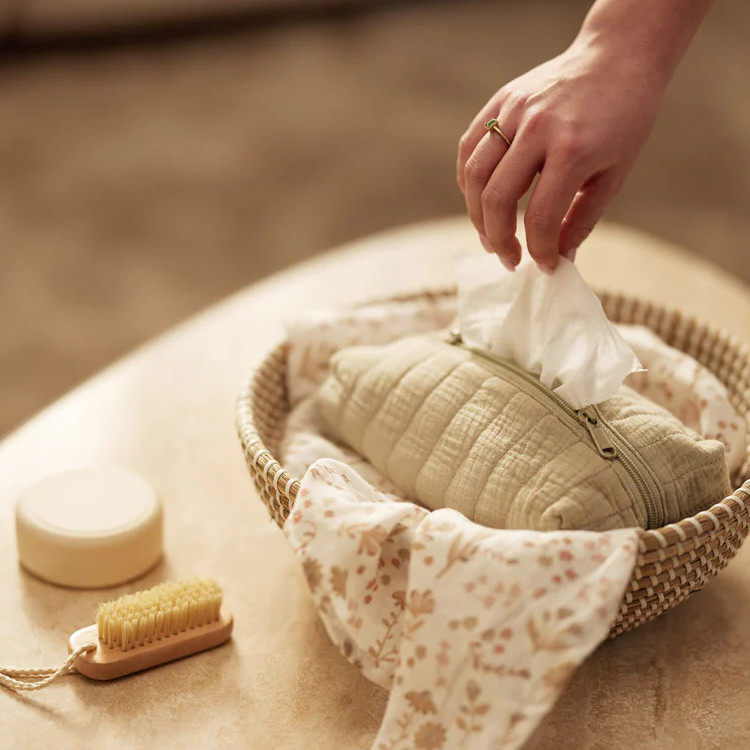 Feuchttücher Etui Olive #2