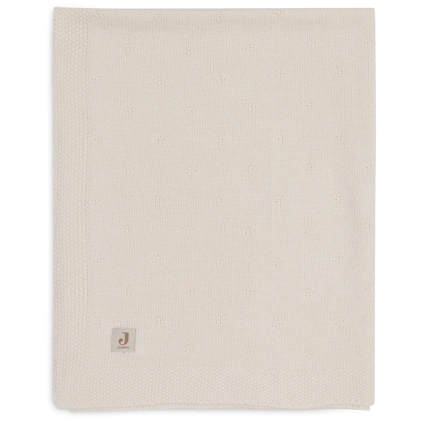 Babydecke Cosy Knit Ivory