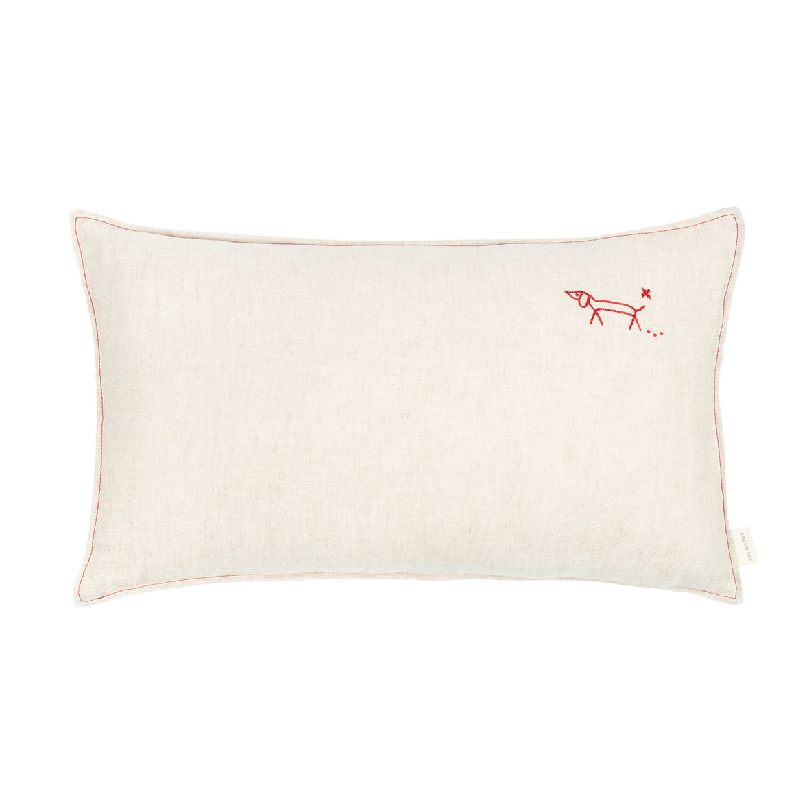 Dekokissen L1N0 Hund Creme