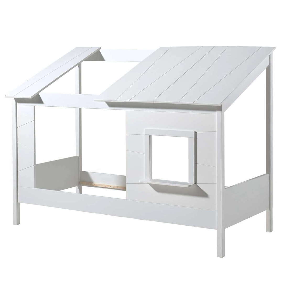 Baumhaus mit Dach Weiss