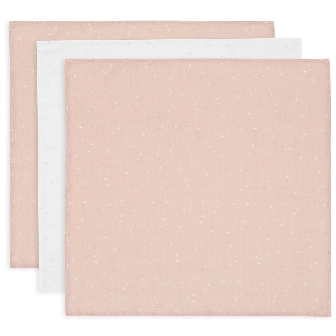 Spucktücher Twinkling 3er Set Rosa