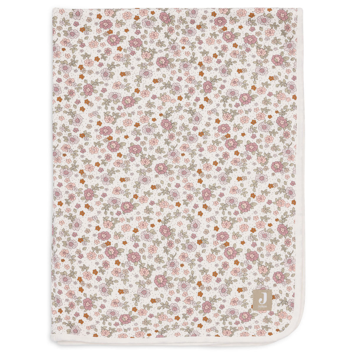 Babydecke Retro Flowers