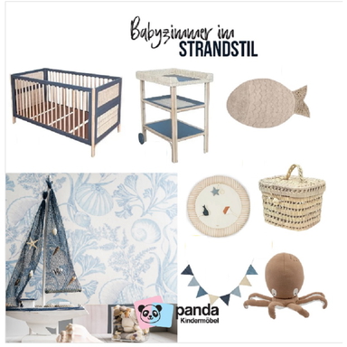 Maritimes Flair fürs Baby: So gestaltest du ein Strandzimmer für dein Kleines