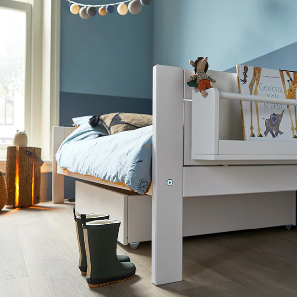 Bett Lifetime Weiss, 90 x 200 cm #2