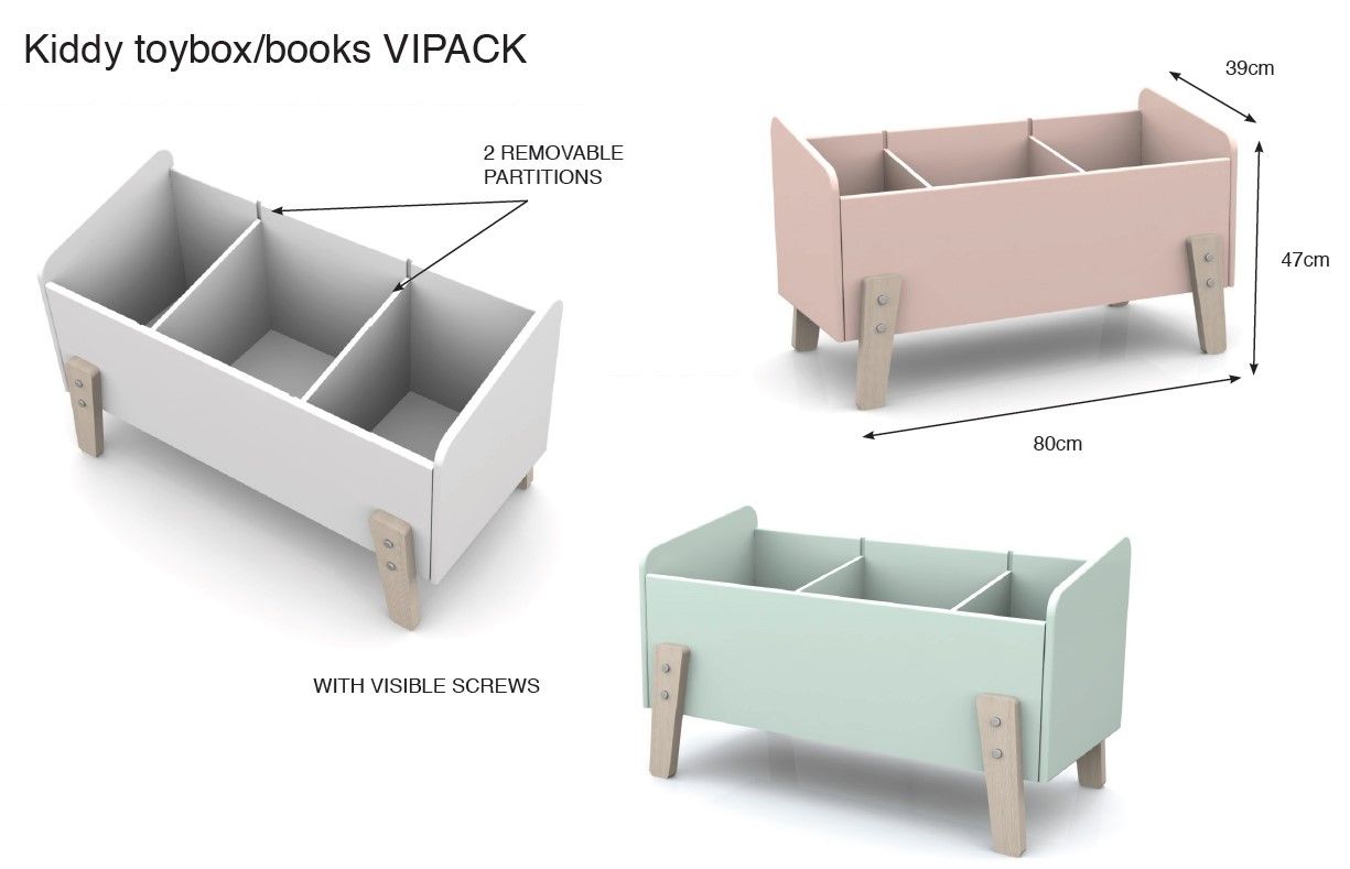 Kinderzimmer Kiddy 3-teilig Set Mint 10