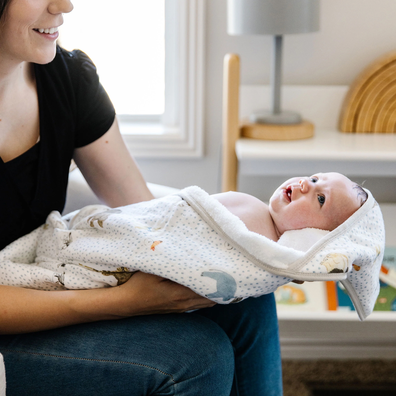 Kapuzenhandtuch Party Animals 3