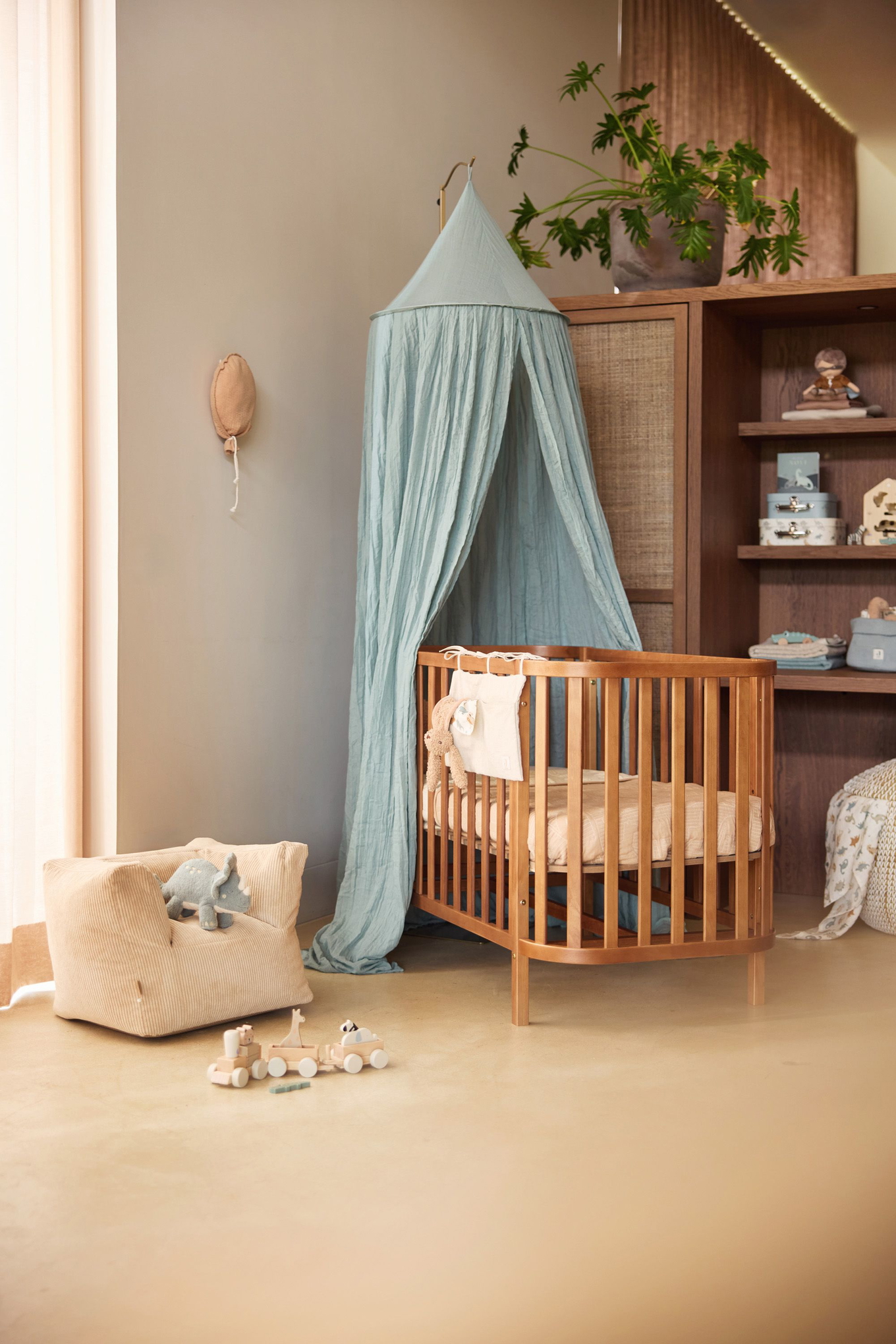 Betthimmel Vintage Sea Green 4