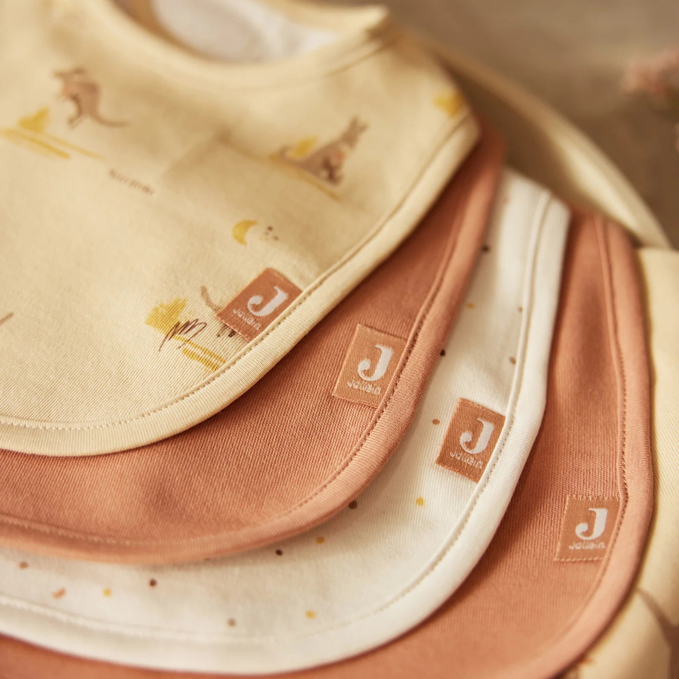 Lätzchen Kängurus 5er Set 4