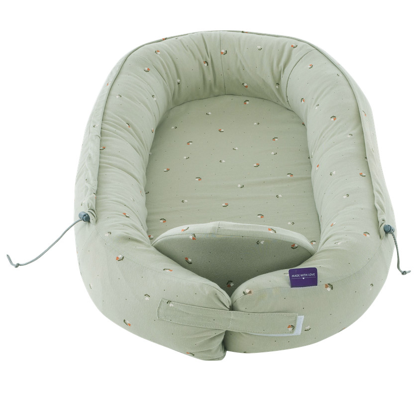 Babynest Premium Fiore Grün 6