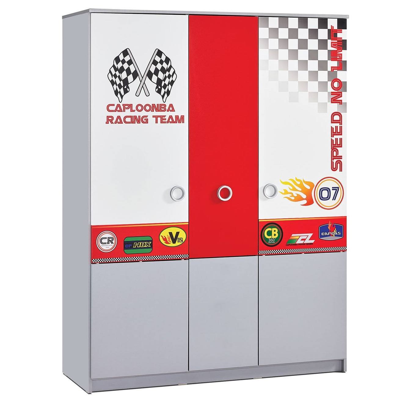 Kleiderschrank Turbo Cap 3-türig