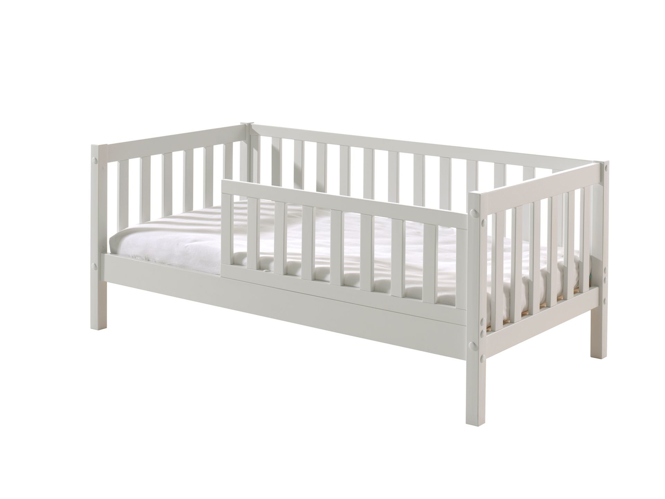 Juniorbett Peuterbed 70 x 140 cm Weiss 3