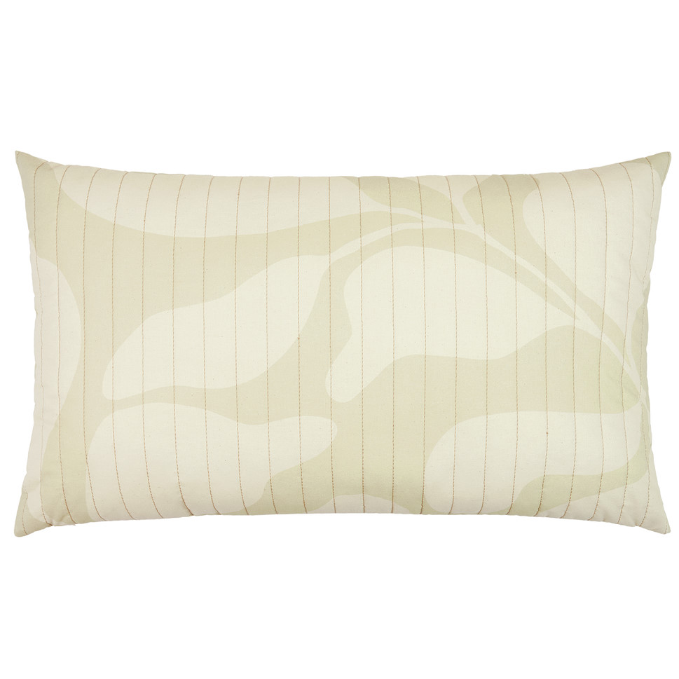 Dekokissen Landscape Light Green Leaves