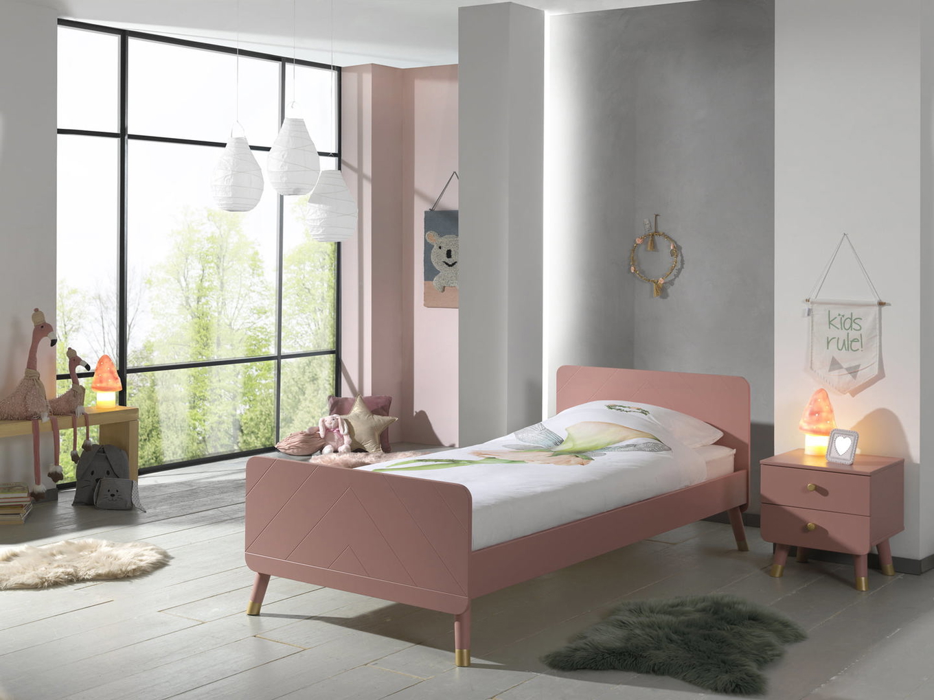 Bett Billy Pink 4