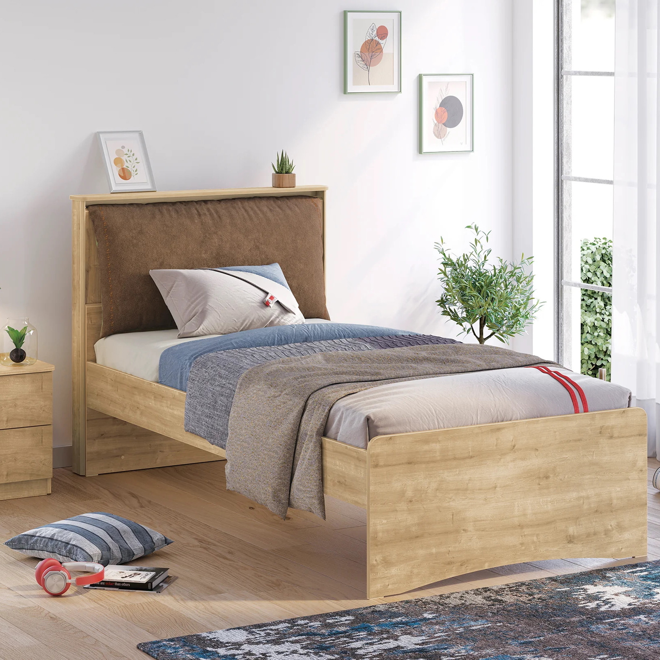 Kopfkissen für Cilek Betten Grün, 120 x 200 cm 4