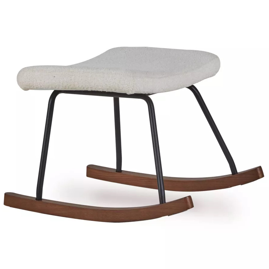 Hocker für Schaukelstuhl De Luxe Creme