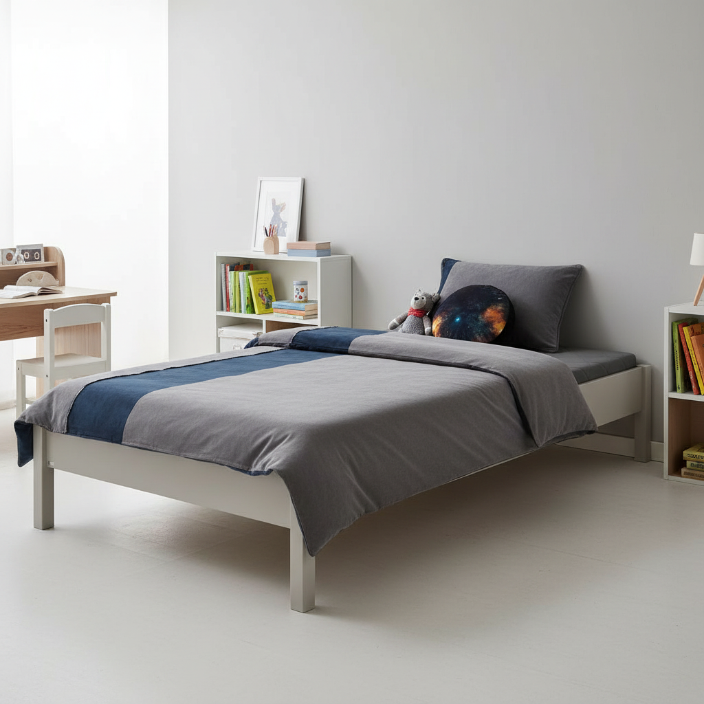 Studiobett Tiago Kieselgrau, 140 x 200 cm #2