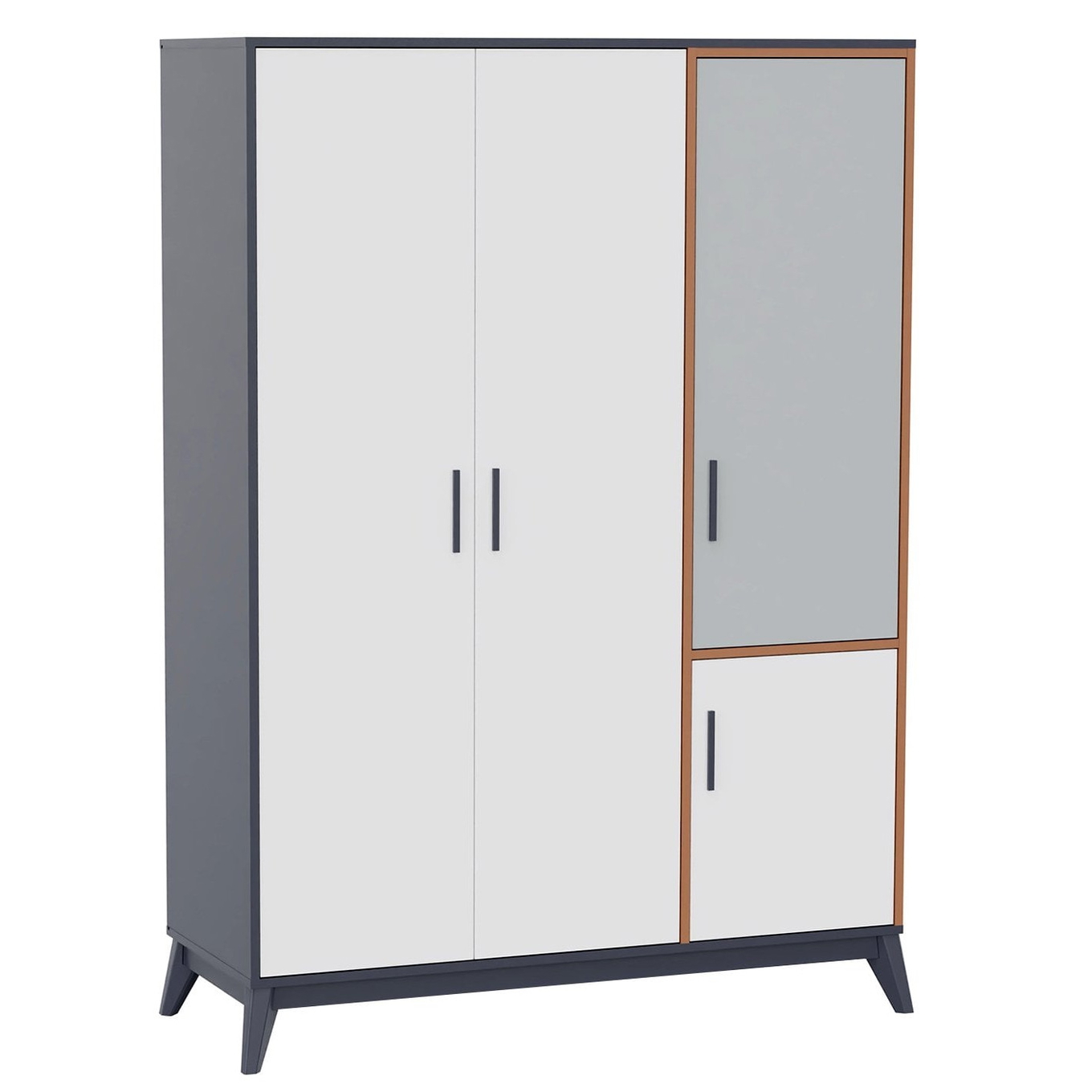 Kleiderschrank Breda 3-türig