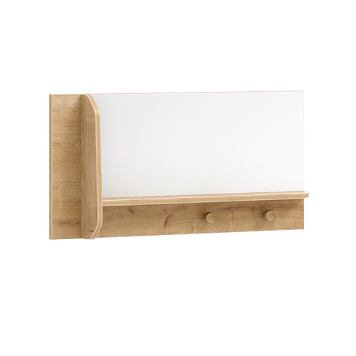 Wandregal Mocha mit Spiegel