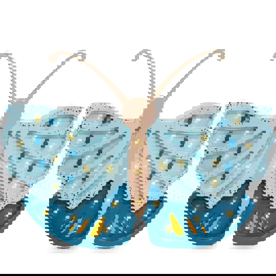 Nachtlampe Butterfly Daisy Blue
