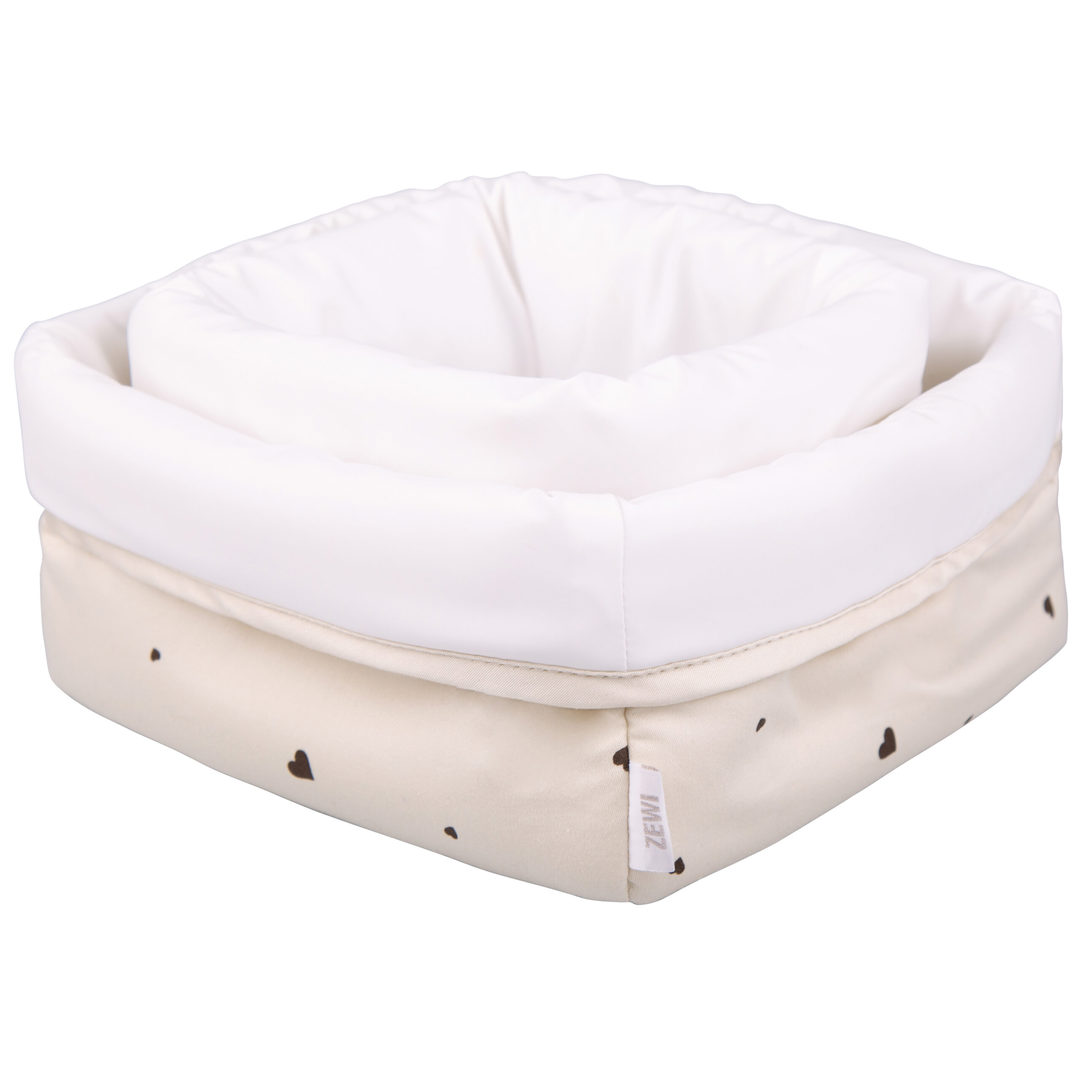 Pflegekörbchen 2er Set Classic Hearts