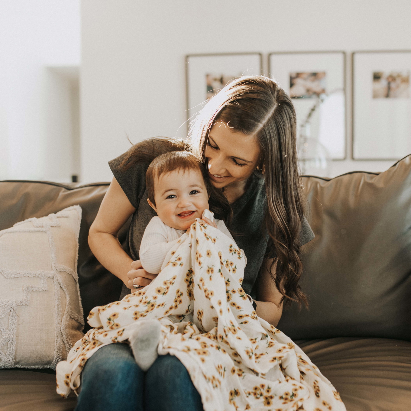 Pucktuch Ditsy Sunflower #2