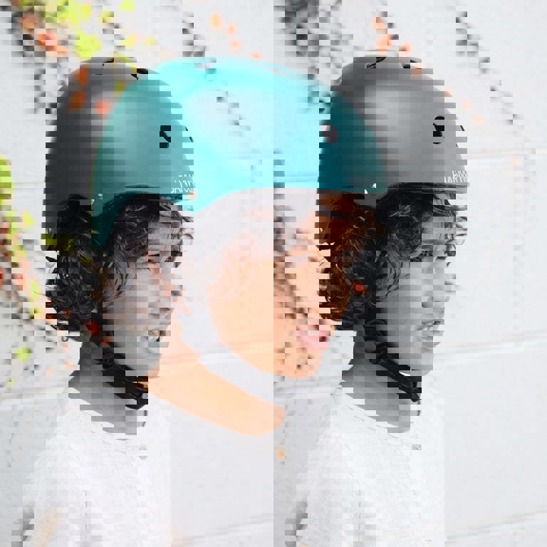 Klassischer Helm Grün 50-54 cm #2