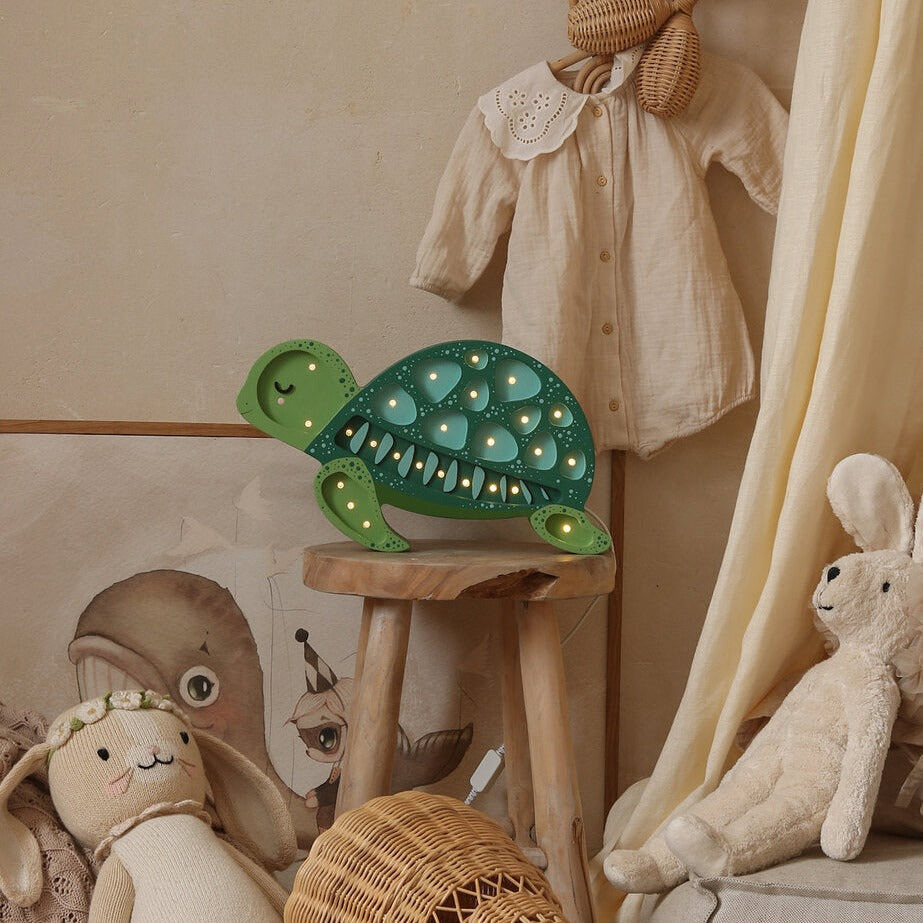 Nachtlampe Schildkröte Ocean Green #2