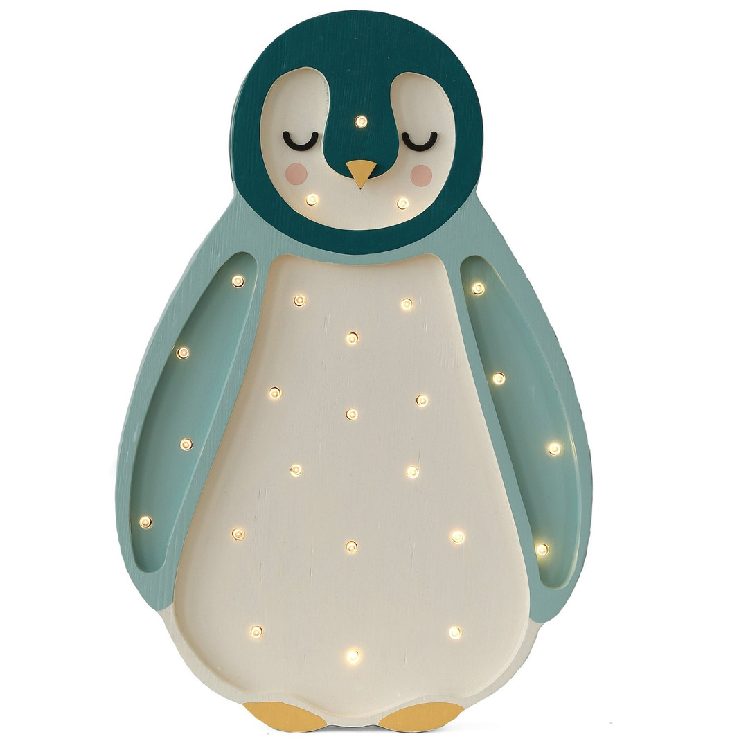 Nachtlampe Baby Pinguin Teal