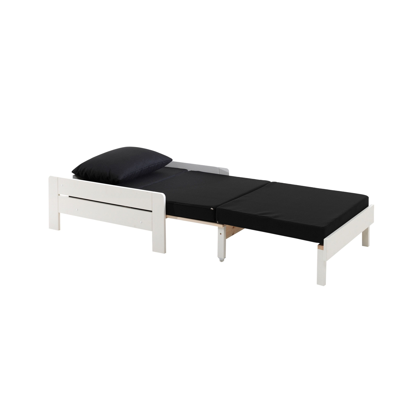 Sessel-Bett Oliver Weiss 3