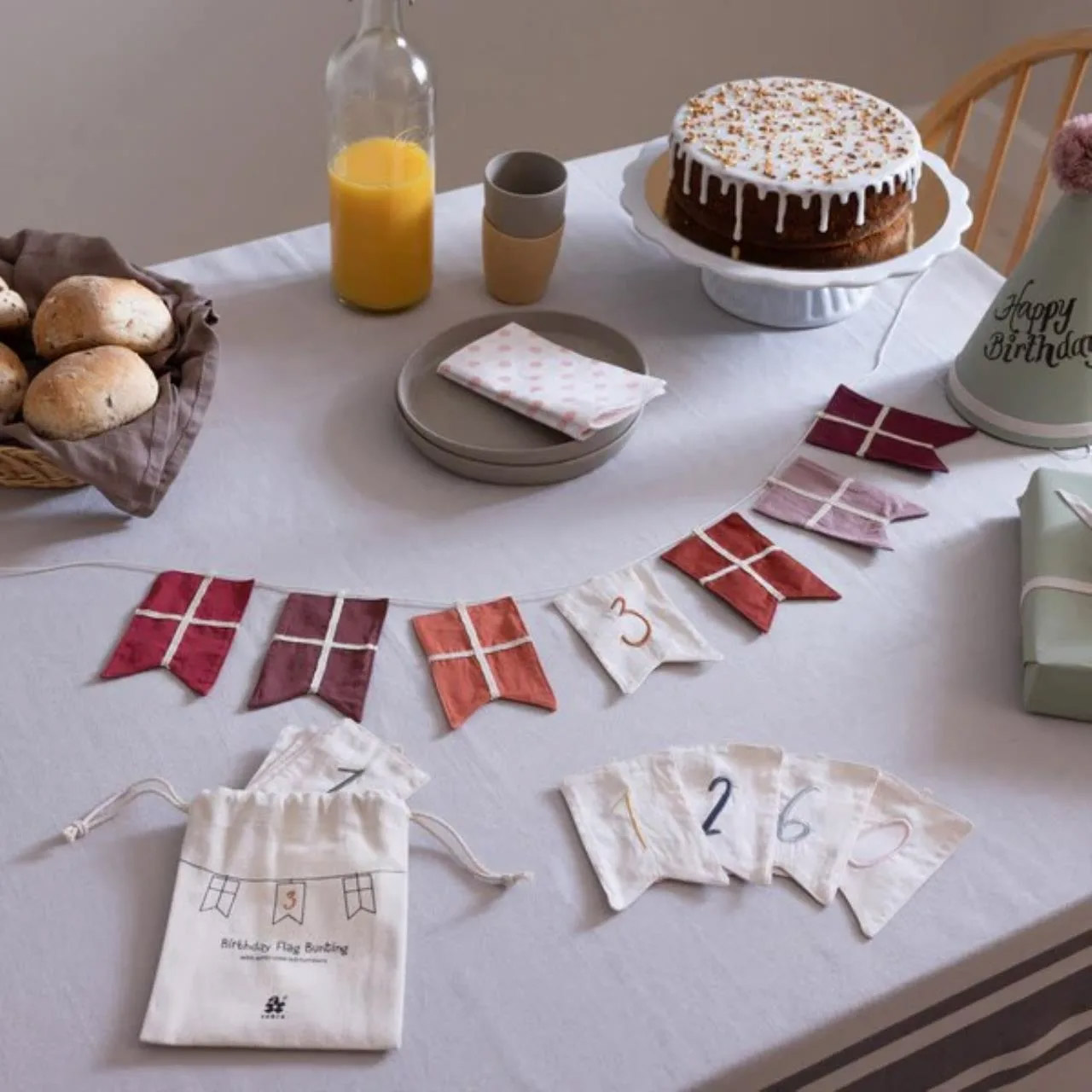 Girlande Geburtstagsfahne #2