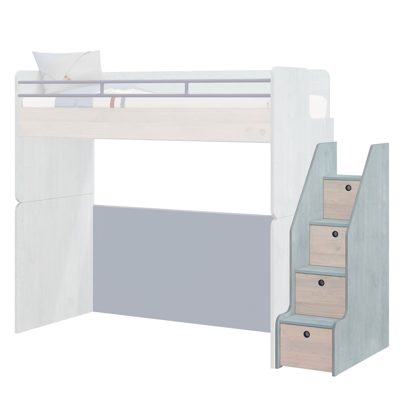 Treppe Studio Trio für Etagenbett 6