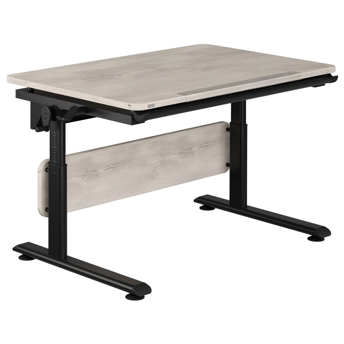 Schreibtisch Diego 105 Schwarz Beige