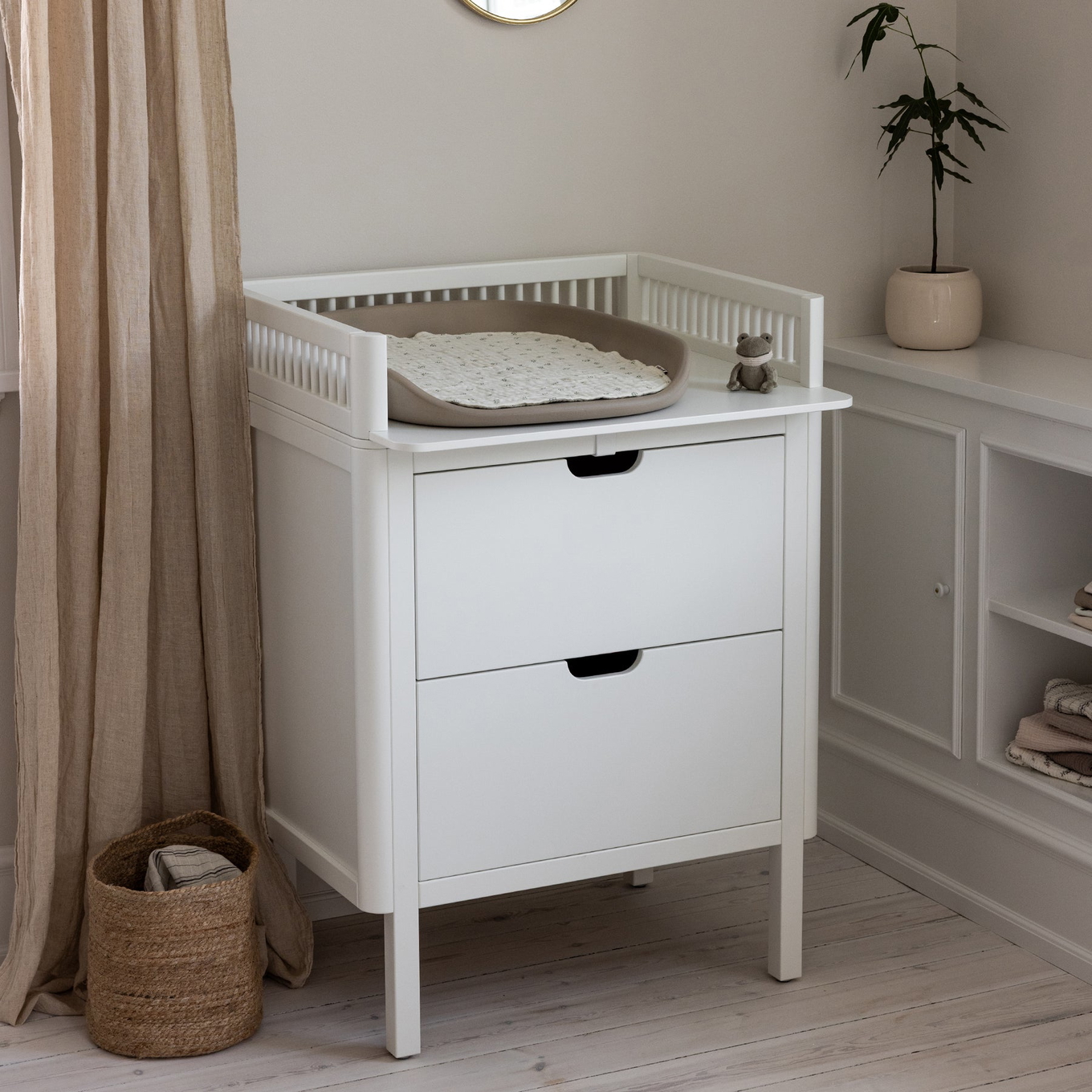 Wickelkommode Sebra Classic White 4