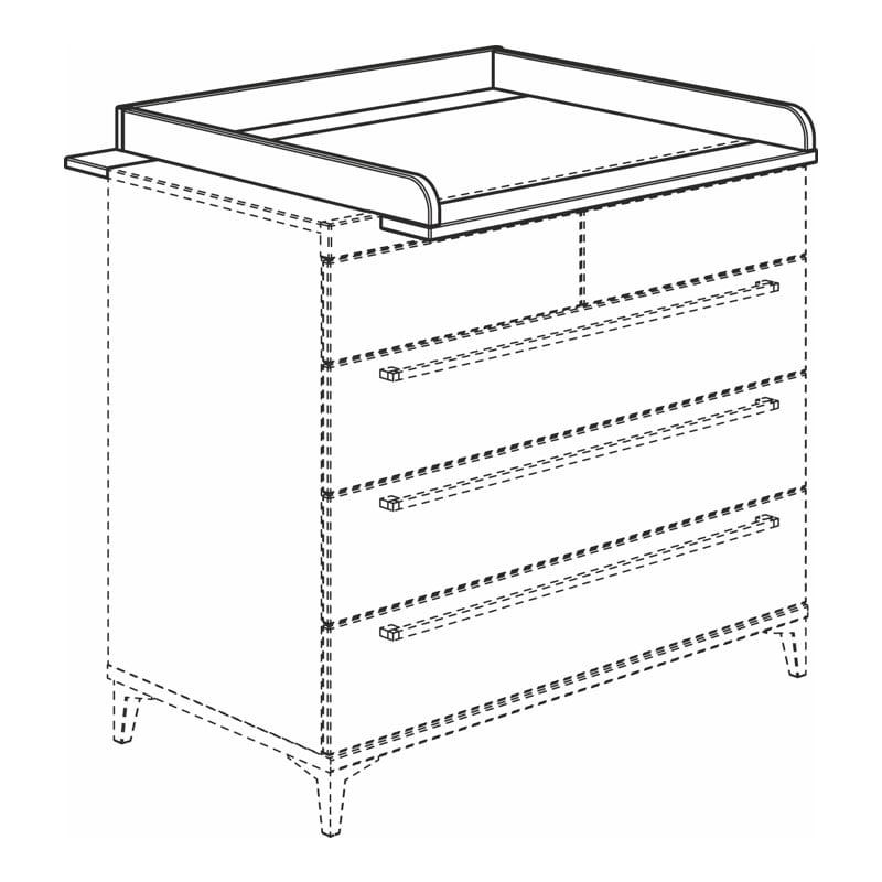 Wickelaufsatz Remo Schmal 3