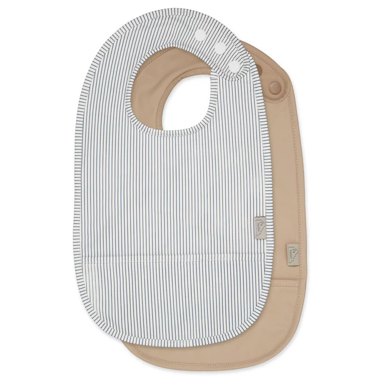 Lätzchen 2er Pack  Classic Stripes Blue