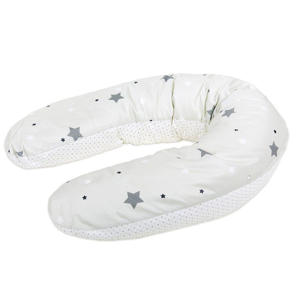 Stillkissen Graue Sterne