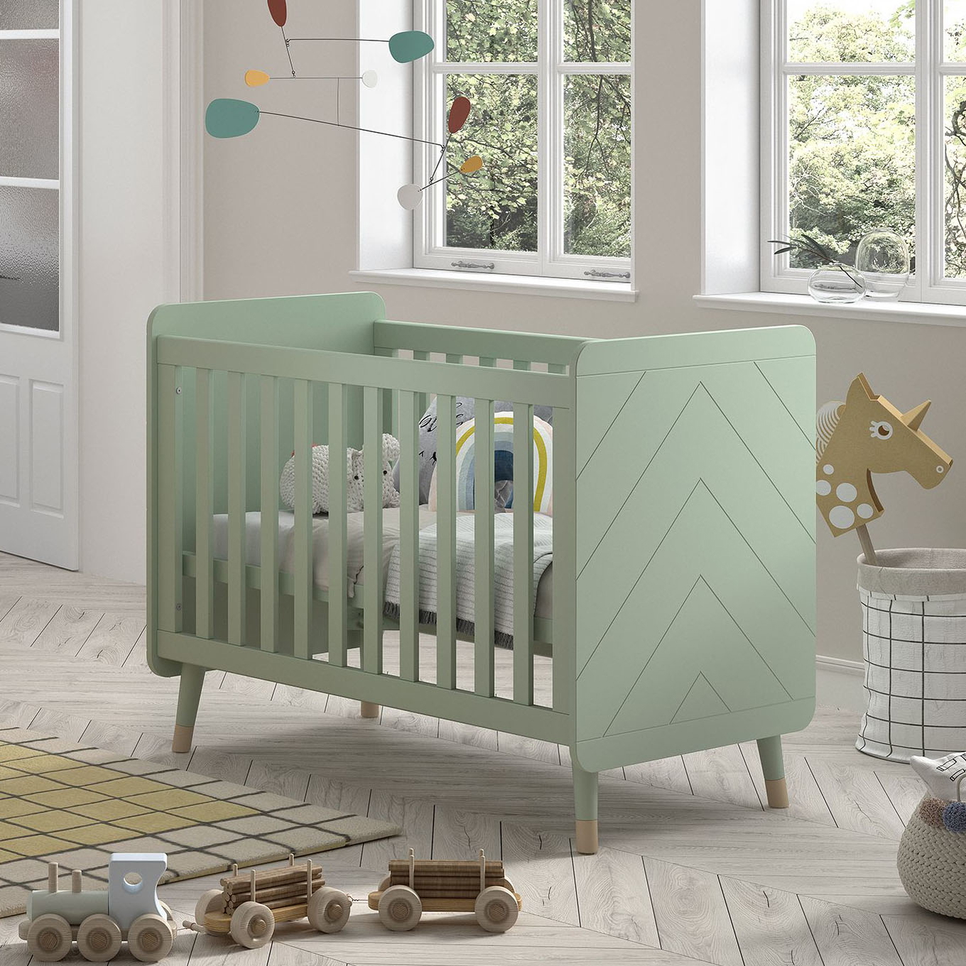 Babybett Billy Grün #2