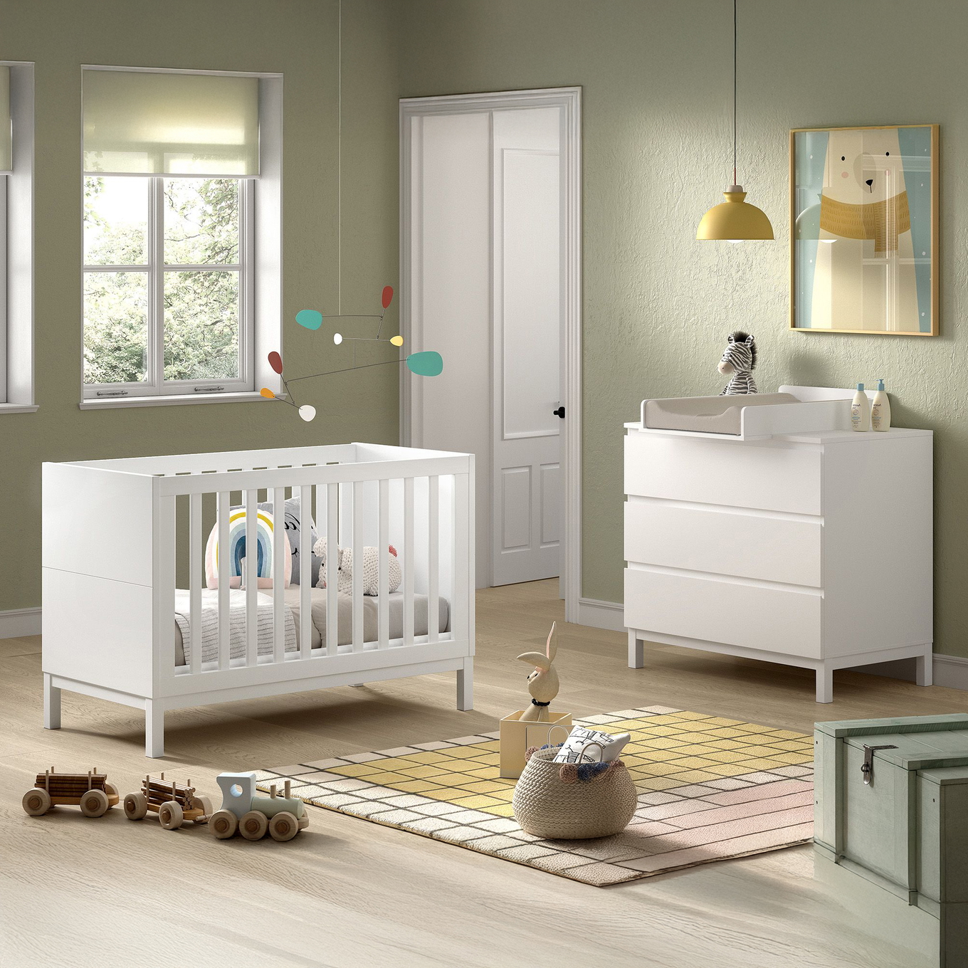 Babyzimmer Eva 3-teilig Set #2