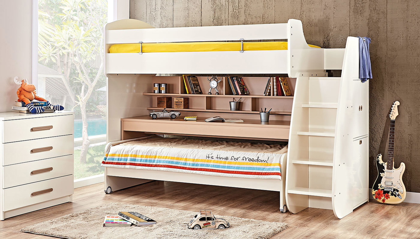 Mittelhohes Bett Joyin 5