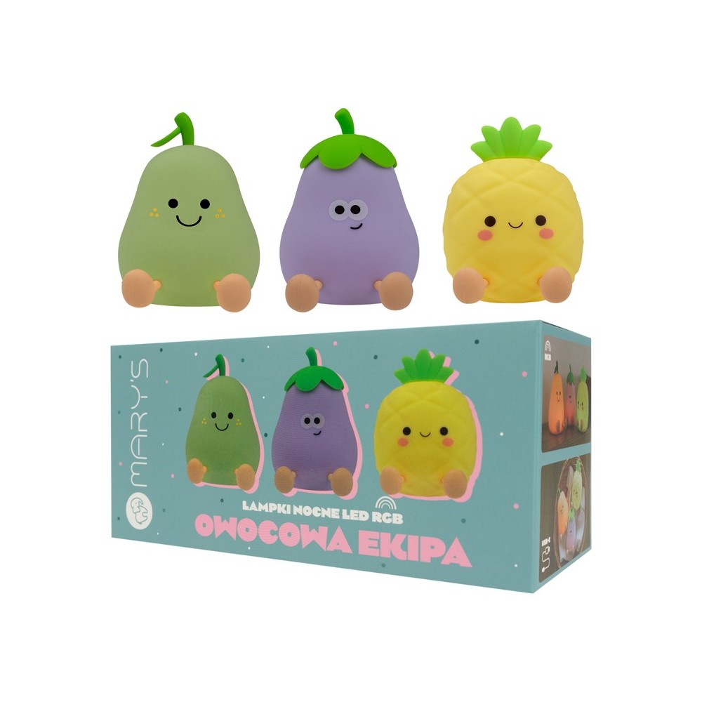 Lampe Fruit Team 3er Set 5