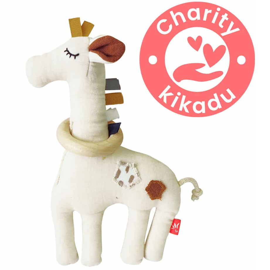 Greifling mit Beissring Giraffe