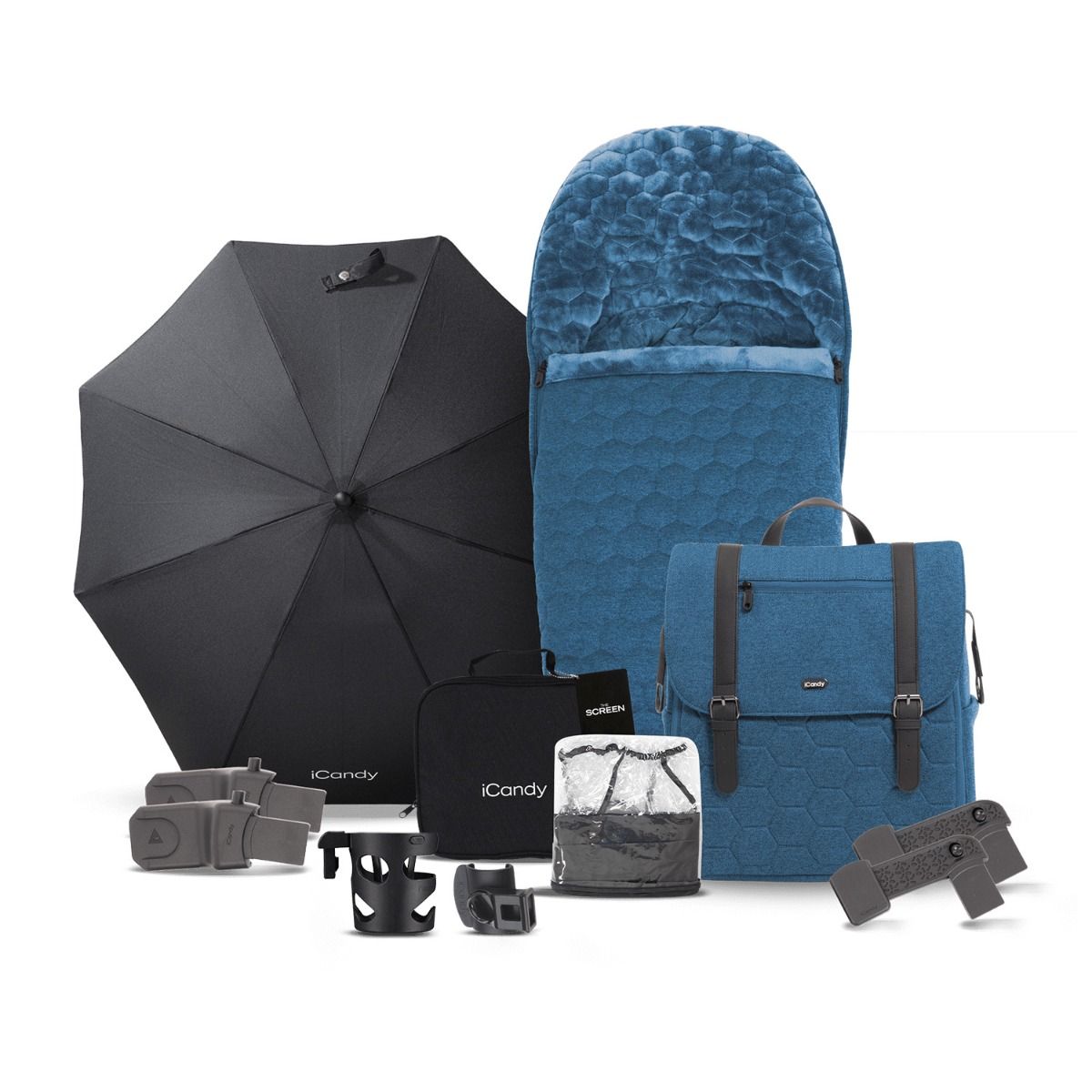 Kinderwagen Core Summer Bundle Blau #2