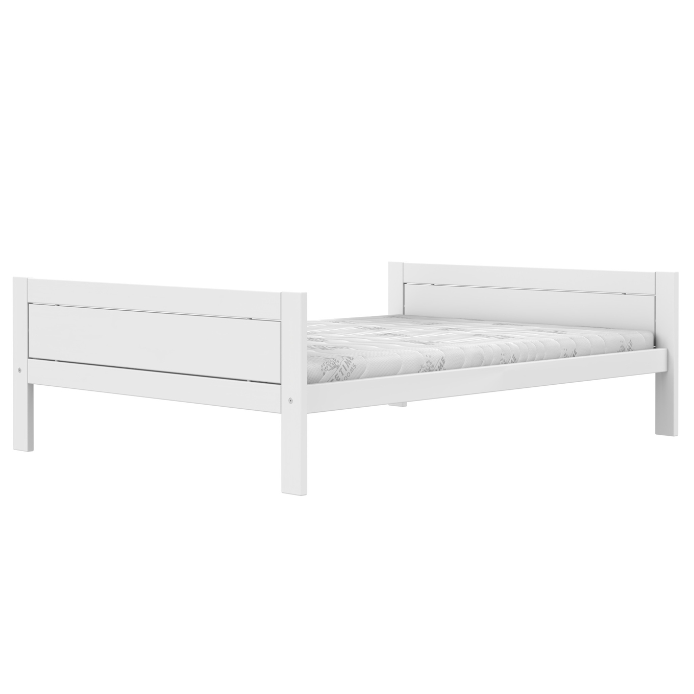 Bett Lifetime Weiss, 140 x 200 cm