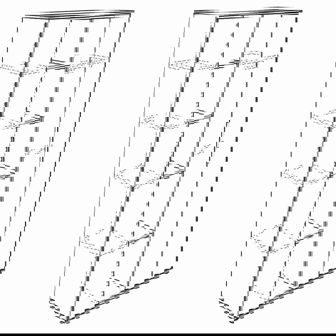 Kleiderschrank Lieven 3-türig mit 5 Fächer 6