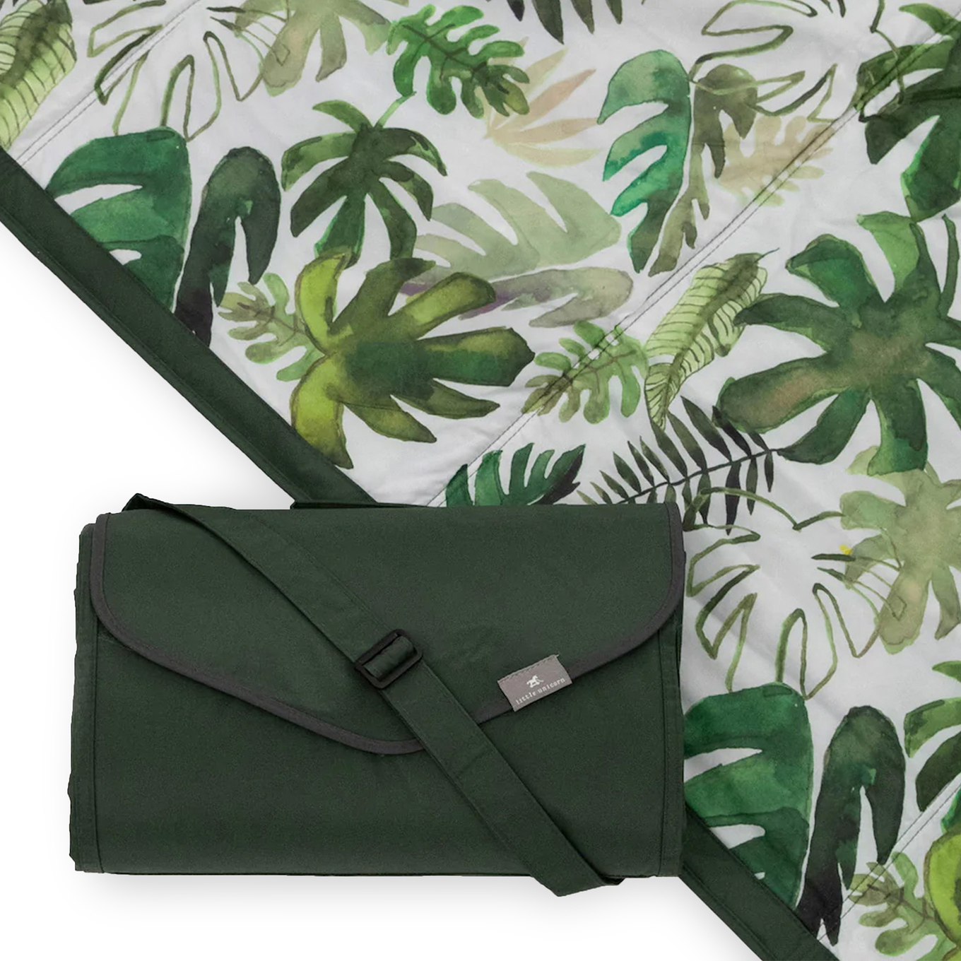 Picknick-Decke Tropical Leaf 152 x 152 cm