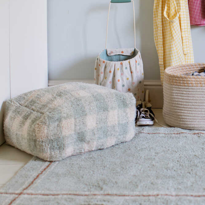 Sitzkissen Vichy Blue Sage #2