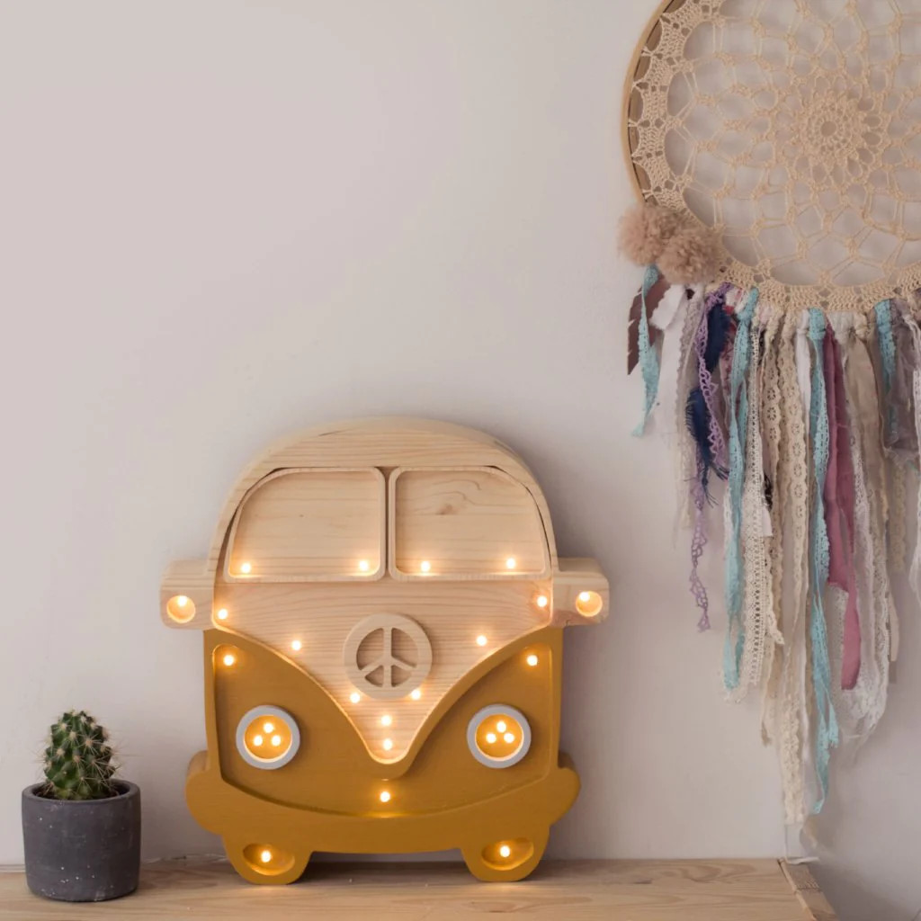 Nachtlampe Van Mustard Wood #2